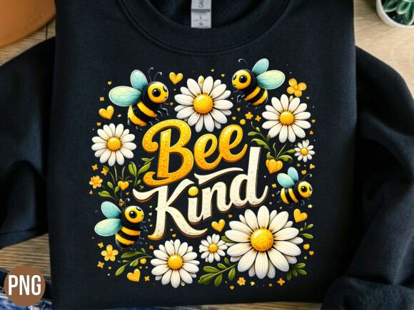 Bee Kind Floral Daisy Summer T-Shirt PNG: A Guide to Versatile Digital Design