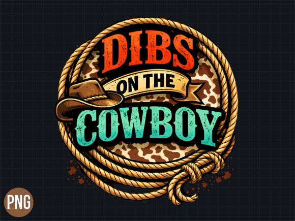 Integrating Dibs on the Cowboy Western Country PNG into Your Creative Workflow