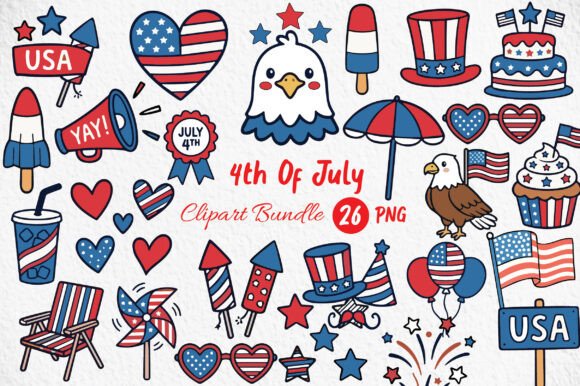 Maximizing Creative Potential with High-Resolution 4th of July Clipart for Professional and Personal Projects