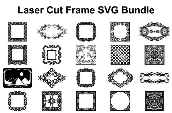 Unlocking Creative Potential: A Comprehensive Guide to the Elegant Frame SVG Bundle for Laser Cutting and Digital Crafting