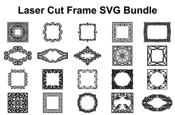Unlocking Creativity: A Comprehensive Guide to Vintage Frame Laser Cut SVG Bundles for Modern Crafters