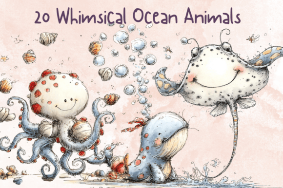 Whimsical Ocean Animals Clipart Set: A Practical Guide for Creators